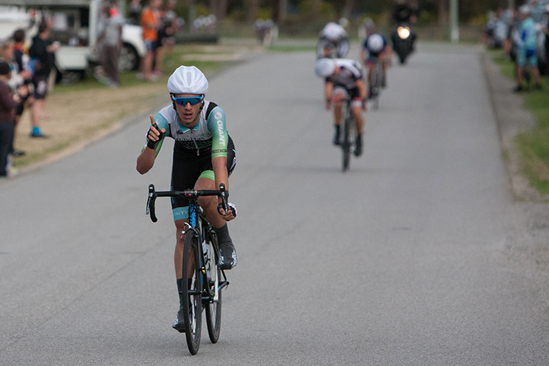 Theo Yates makes it looks easy in A grade